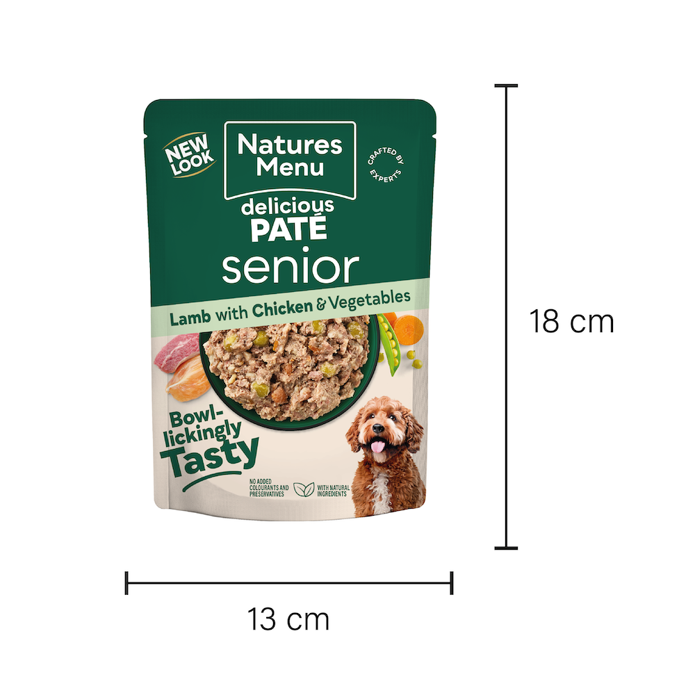 Lamb with Chicken Pouch for Seniors image number 2